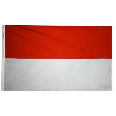 3ft. x 5ft. Monaco Flag with Brass Grommets
