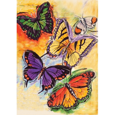 Flight of the Butterflies House Flag