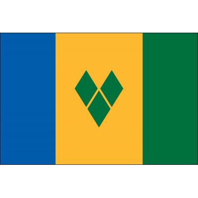 3ft. x 5ft. St. Vincent/Grenadines Flag Indoor