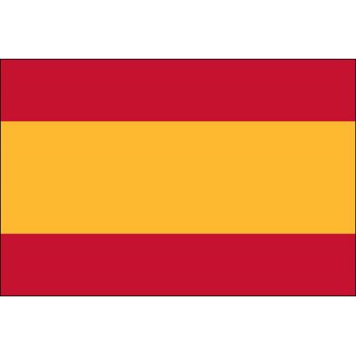 2ft. x 3ft. Spain Flag No Seal for Indoor Display