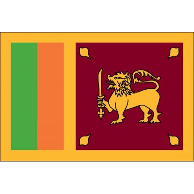 4ft. x 6ft. Sri Lanka Flag for Parades & Display