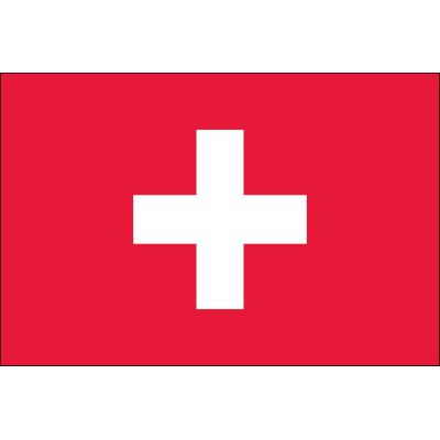2ft. x 3ft. Switzerland Flag for Indoor Display