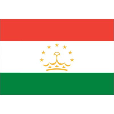 4ft. x 6ft. Tajikistan Flag Parade & Indoor Display