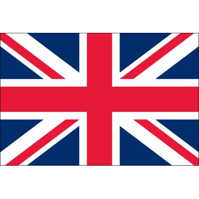2ft. x 3ft. United Kingdom Flag for Indoor Display