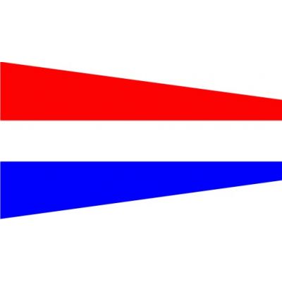 Size 6 Formation Signal Pennant with Line Snap and Ring