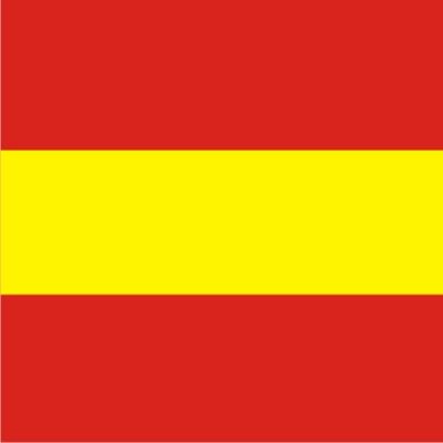 Size 3-1/2 Number 1 Signal Flag with Line Snap and Ring