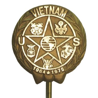 Vietnam War Veteran Memorial Marker Bronze