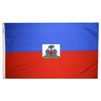 4ft. x 6ft. Haiti Flag Seal for Parades & Display