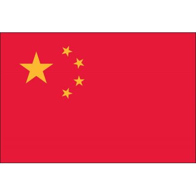 3ft. x 5ft. China Flag for Parades & Display