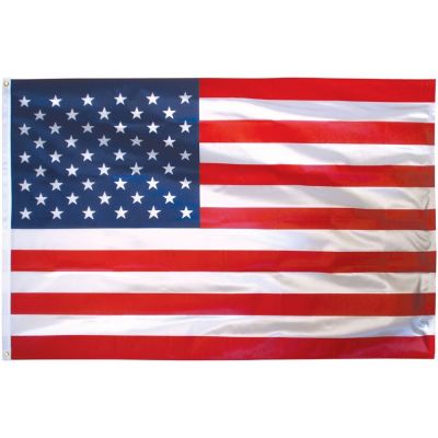 4ft. x 6ft. US Flag Outdoor Nylon Dyed