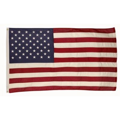 5ft. x 9ft. 6 in. Cotton U.S. Flag