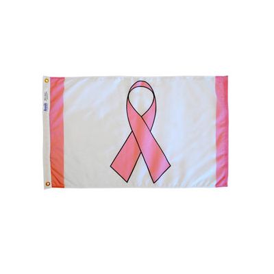 2 ft. x 3 ft. Pink Ribbon Flag