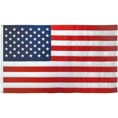 3ft. x 4ft. US Flag Nylon Heading & Grommets