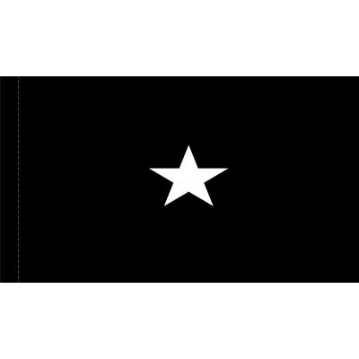 4ft. x 6ft. Space Force 1 Star General Flag w/ Side Pole Sleeve