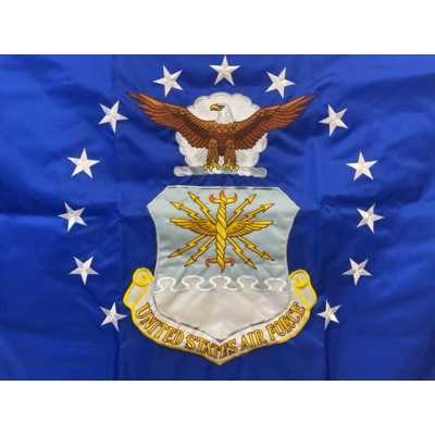 Air Force Embroidery flag delay