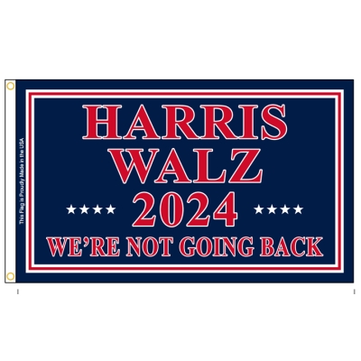 2ft. x 3ft. Harris Walz 2024 Campaign Flag