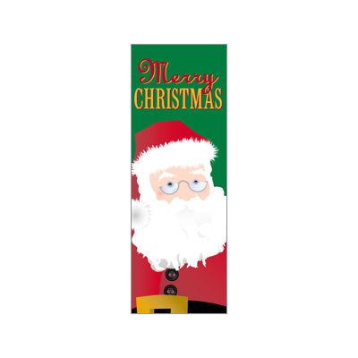 30 x 60 in. Holiday Banner Santa Claus