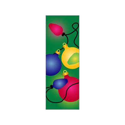30 x 60 in. Holiday Banner Holiday Ornaments