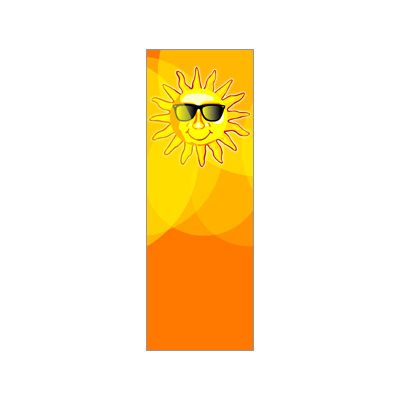 30 x 60 in. Seasonal Banner Sunny Sunglasses