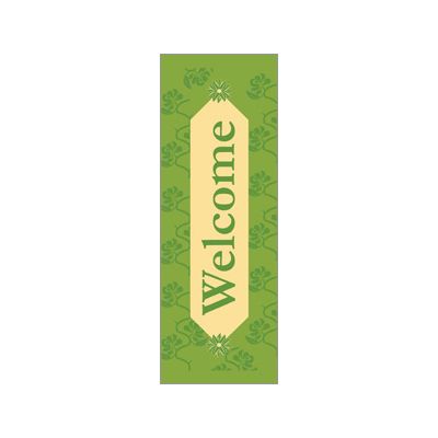 30 x 60 in. Holiday Banner Ivy Welcome