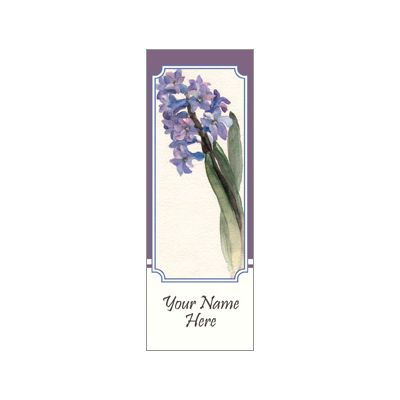 30 x 84 in. Seasonal Banner Watercolor Hyacinth