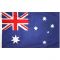 4ft. x 6ft. Australia Flag w/ Line Snap & Ring