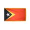 3ft. x 5ft. East Timor Flag for Parades & Display with Fringe