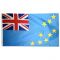 2ft. x 3ft. Tuvalu Flag with Canvas Header
