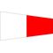 Size 3-1/2 Interrogative Signal Pennant with Line Snap and Ring