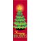 30 x 96 in. Holiday Banner Christmas Tree