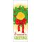 30 x 96 in. Holiday Banner Holiday Wreath & Bow