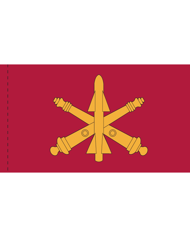 Air Defense Artillery Flag 3 x 5 ft. Pole Sleeve