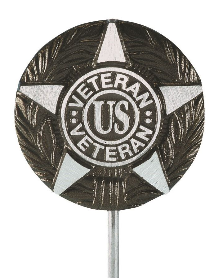 Aluminum General Veteran Memorial Marker